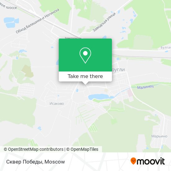 Сквер Победы map