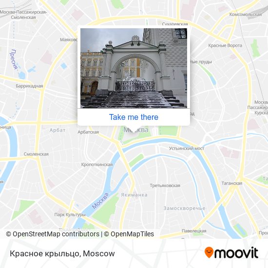 Красное крыльцо map