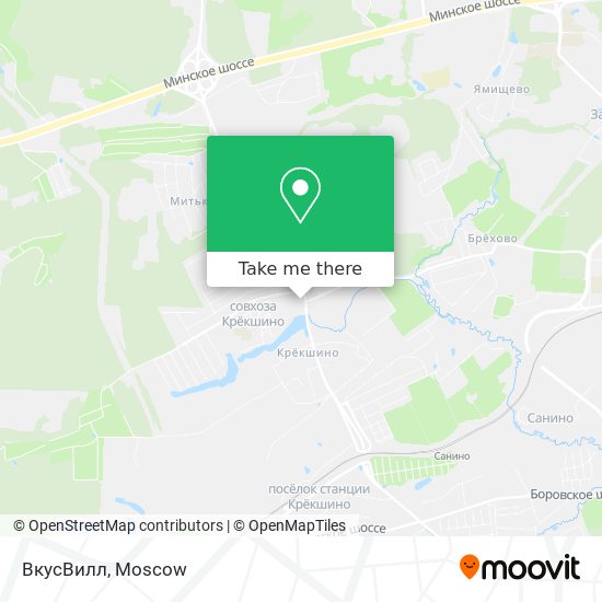ВкусВилл map