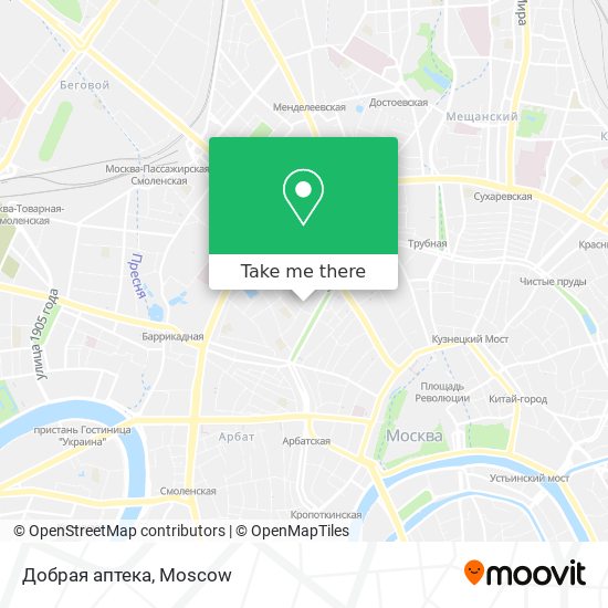 Добрая аптека map