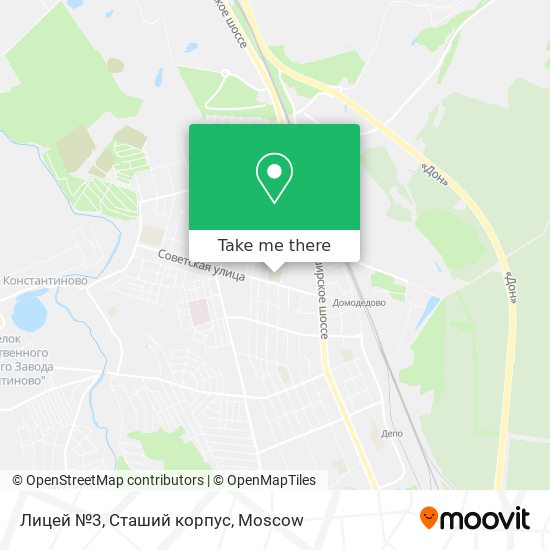 Лицей №3, Сташий корпус map