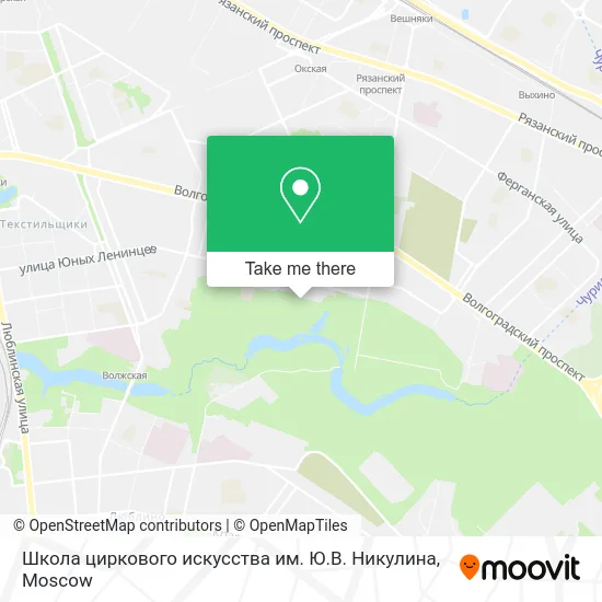 Школа циркового искусства им. Ю.В. Никулина map