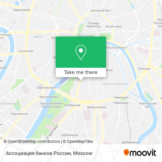 Ассоциация банков России map
