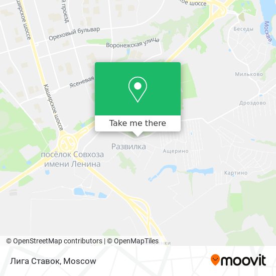Лига Ставок map