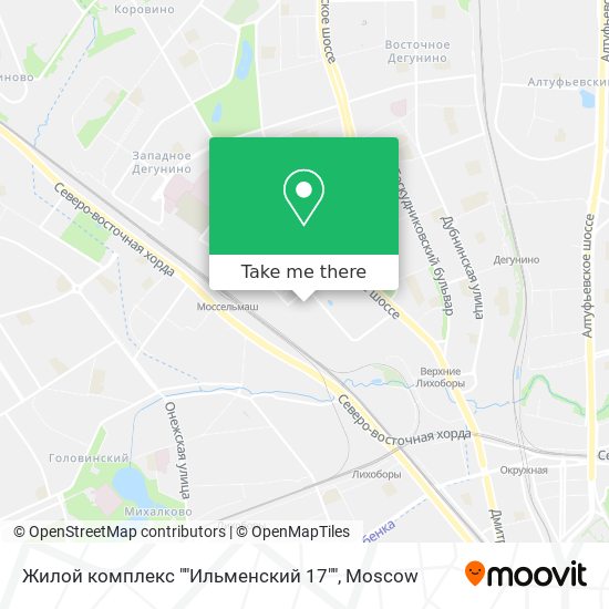 Жилой комплекс ""Ильменский 17"" map