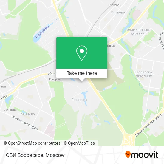 ОБИ Боровское map