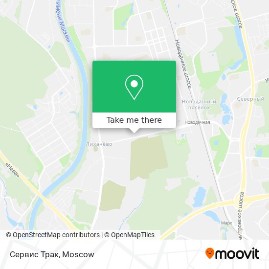 Сервис Трак map