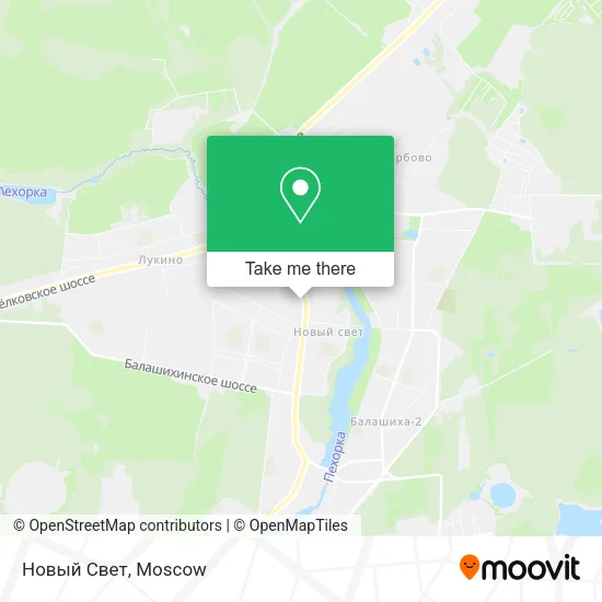 Новый Свет map