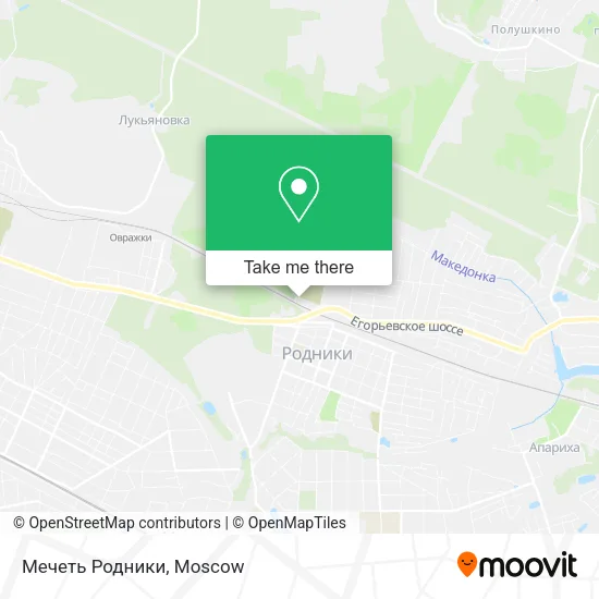 Мечеть Родники map