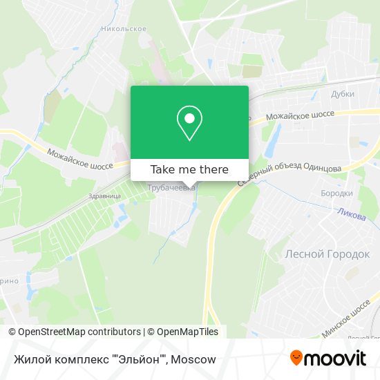 Жилой комплекс ""Эльйон"" map
