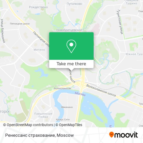 Ренессанс страхование map