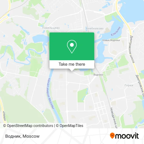 Водник map