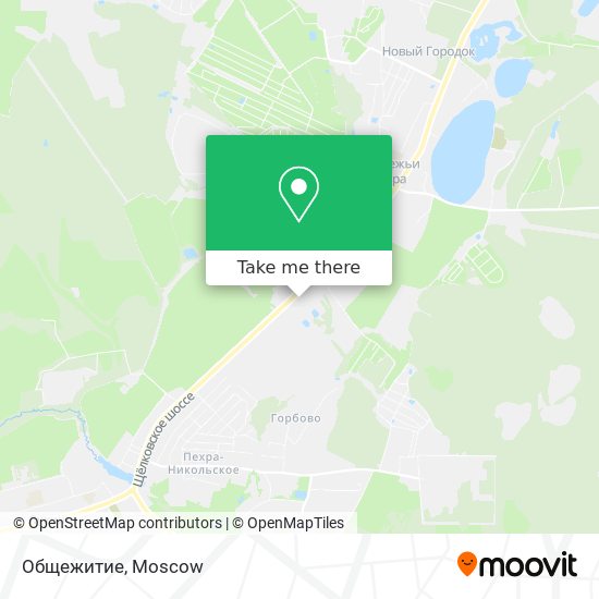 Общежитие map