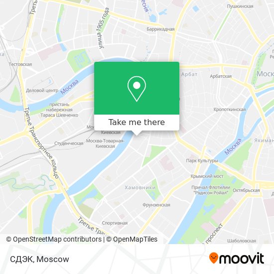 СДЭК map