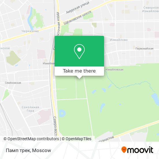 Памп трек map