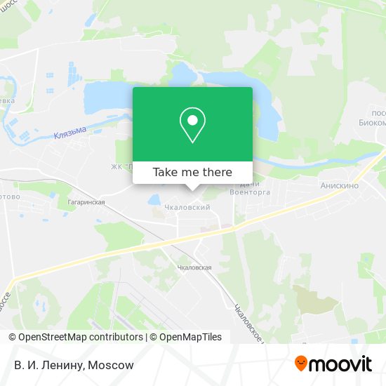 В. И. Ленину map