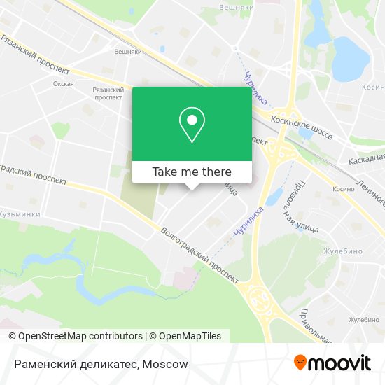 Раменский деликатес map