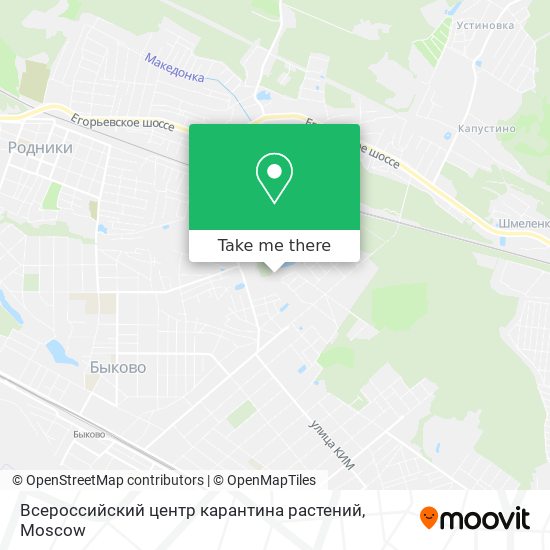 Всероссийский центр карантина растений map