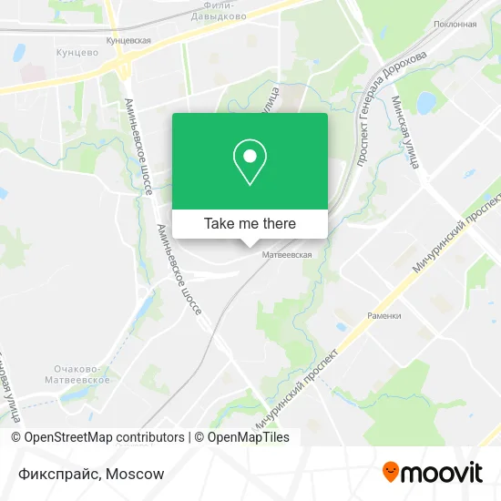 Фикспрайс map