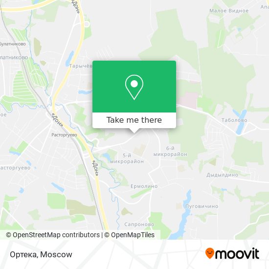 Ортека map