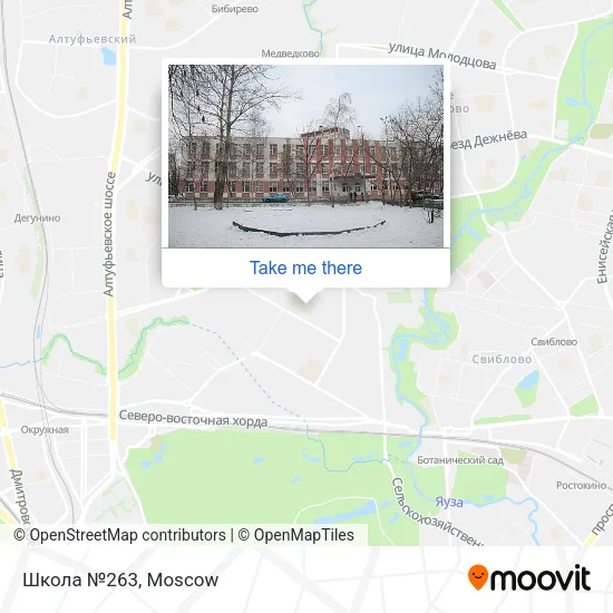 Школа №263 map