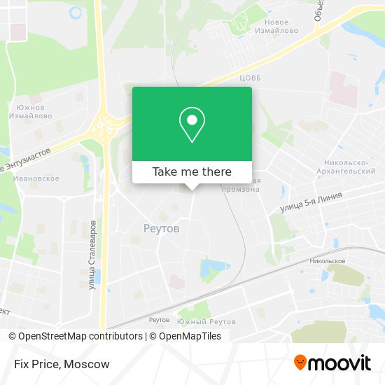 Fix Price map