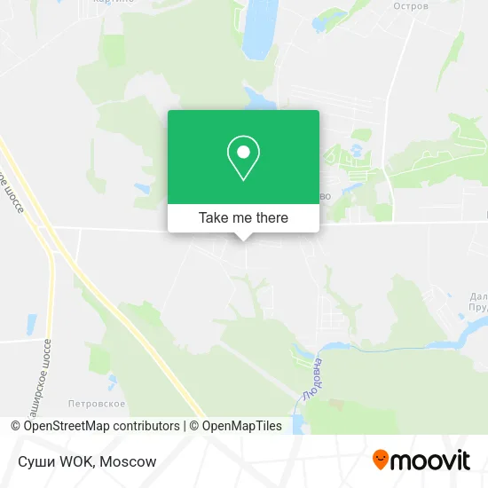 Суши WOK map