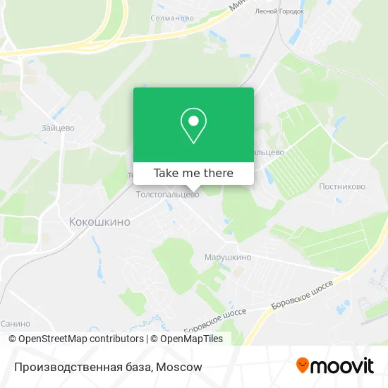 Производственная база map