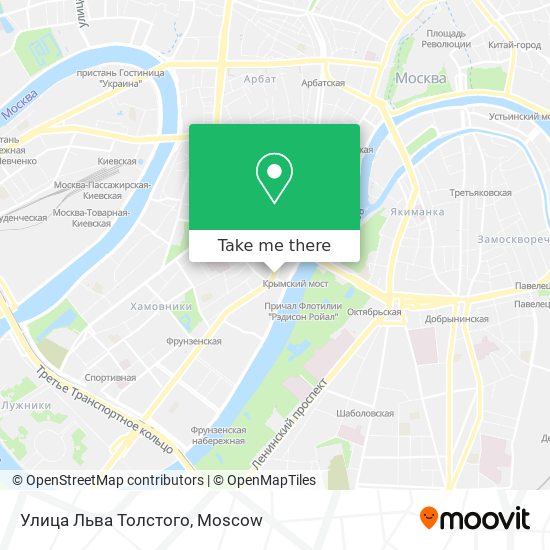 Улица Льва Толстого map