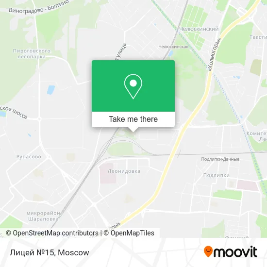 Лицей №15 map