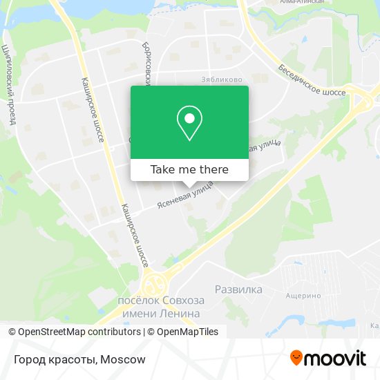 Город красоты map