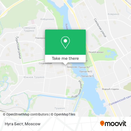 Нуга Бест map