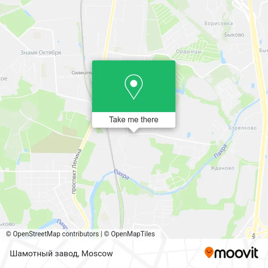 Шамотный завод map