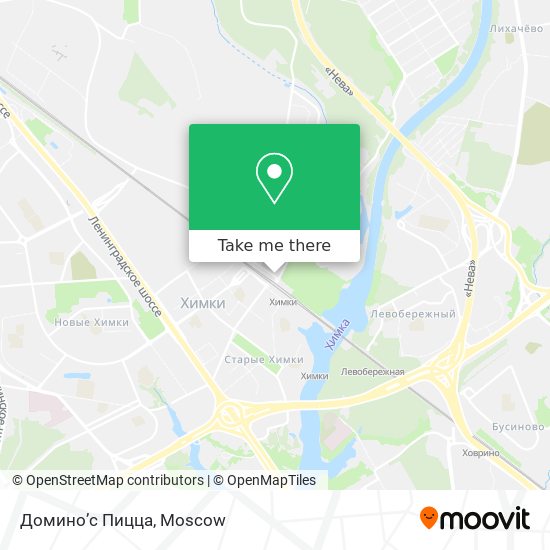 Домино’c Пицца map