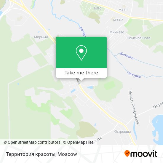 Территория красоты map