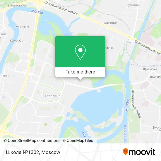 Школа №1302 map