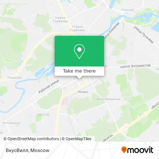 ВкусВилл map