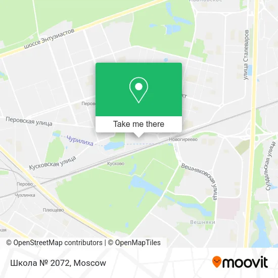 Школа № 2072 map