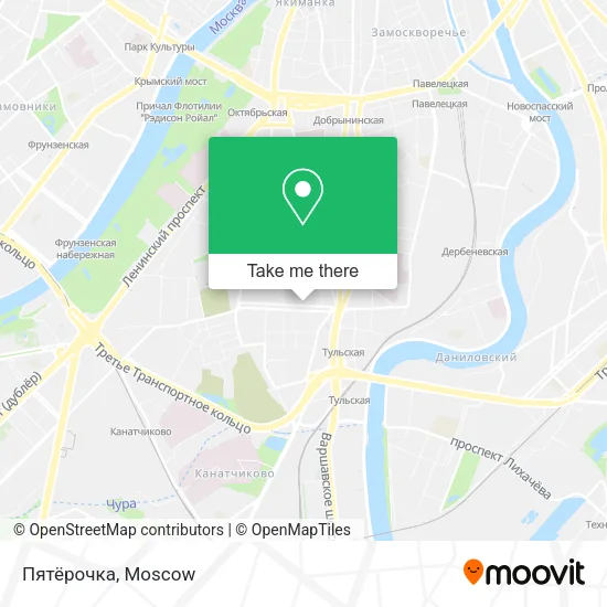 Пятёрочка map