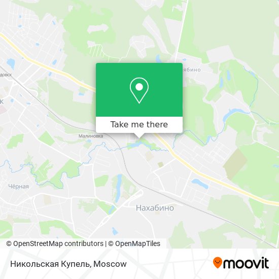 Никольская Купель map