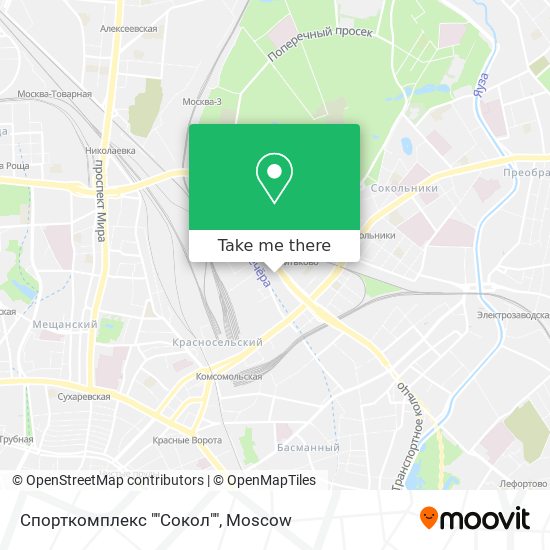 Спорткомплекс ""Сокол"" map