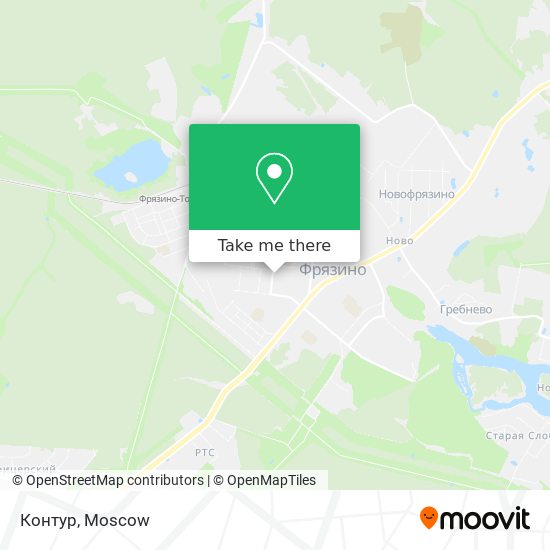 Контур map