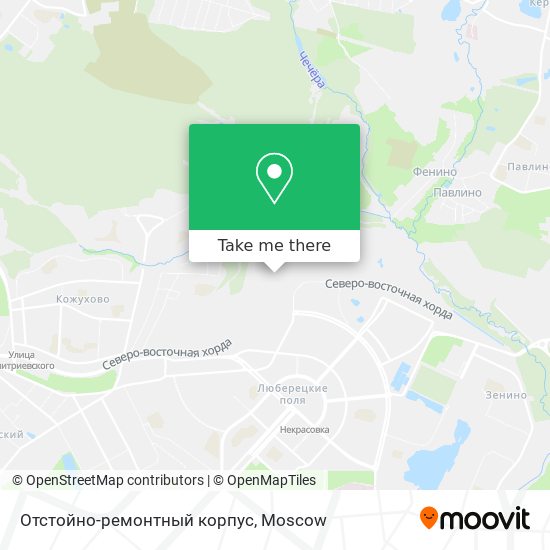 Отстойно-ремонтный корпус map