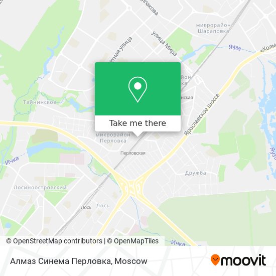 Алмаз Синема Перловка map