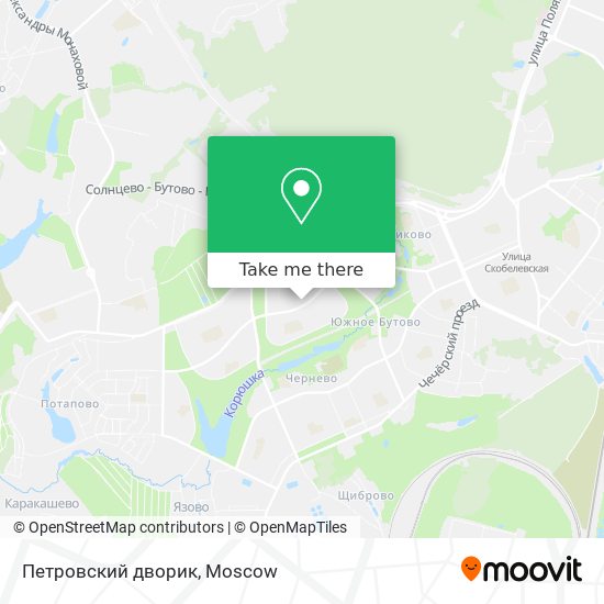 Петровский дворик map