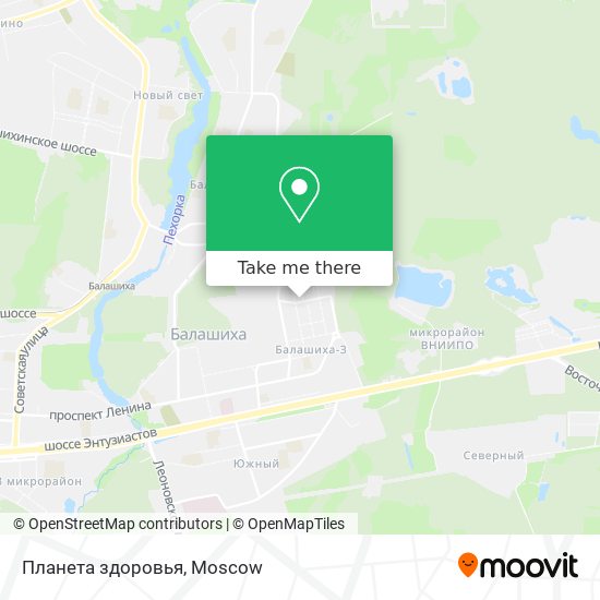 Планета здоровья map