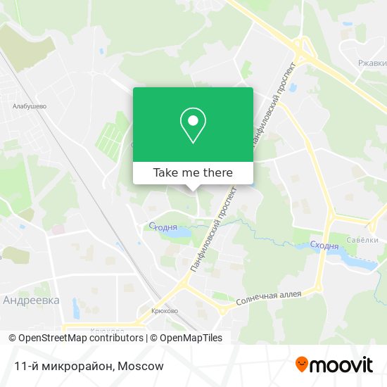 11-й микрорайон map