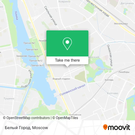 Белый Город map