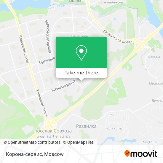 Корона-сервис map