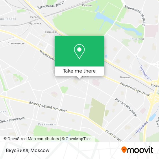 ВкусВилл map